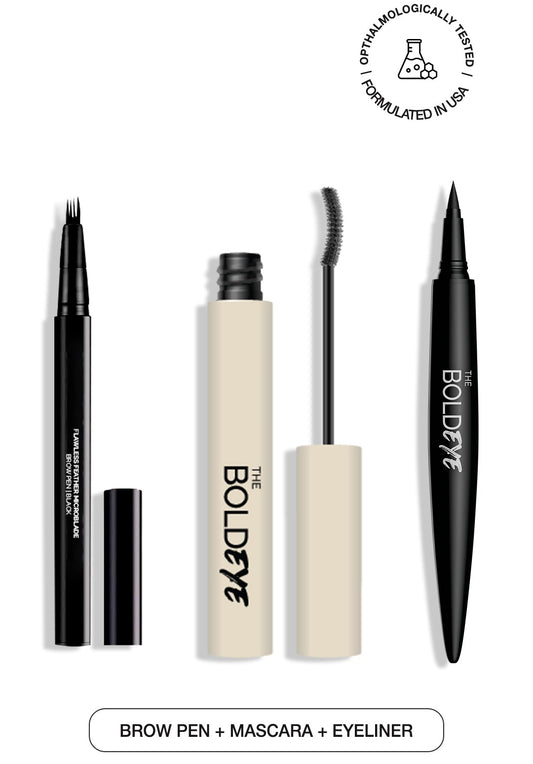 The Bold Trio™ | FF Brow Pen, Mascara | Liner