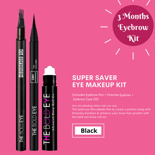 The Bold Eye® Eyebrow kit with Eyeliner (Super Saver)