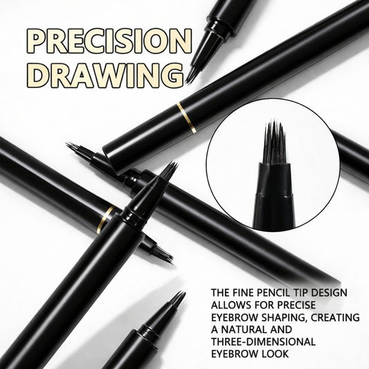 4D Multi Brush Precision Double Ended Brow Pen