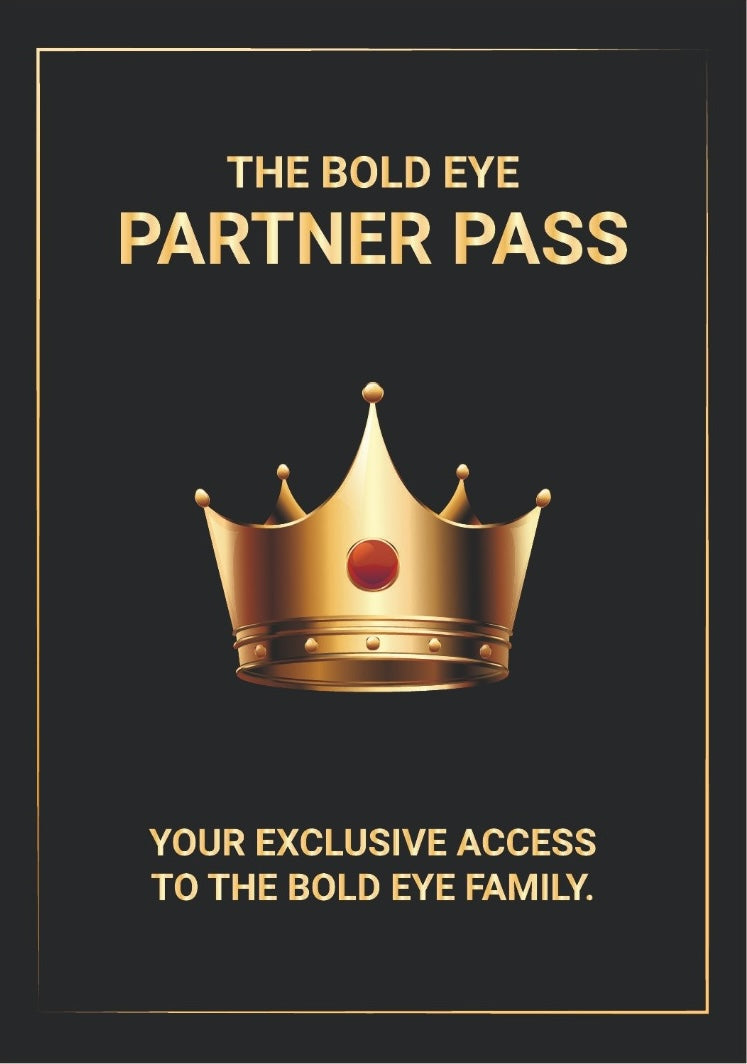 The Bold Eye Partner Pass (1 Year)