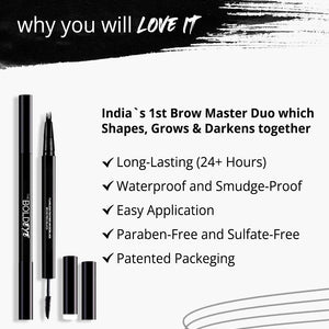 Brow Master Duo | Black | Brown