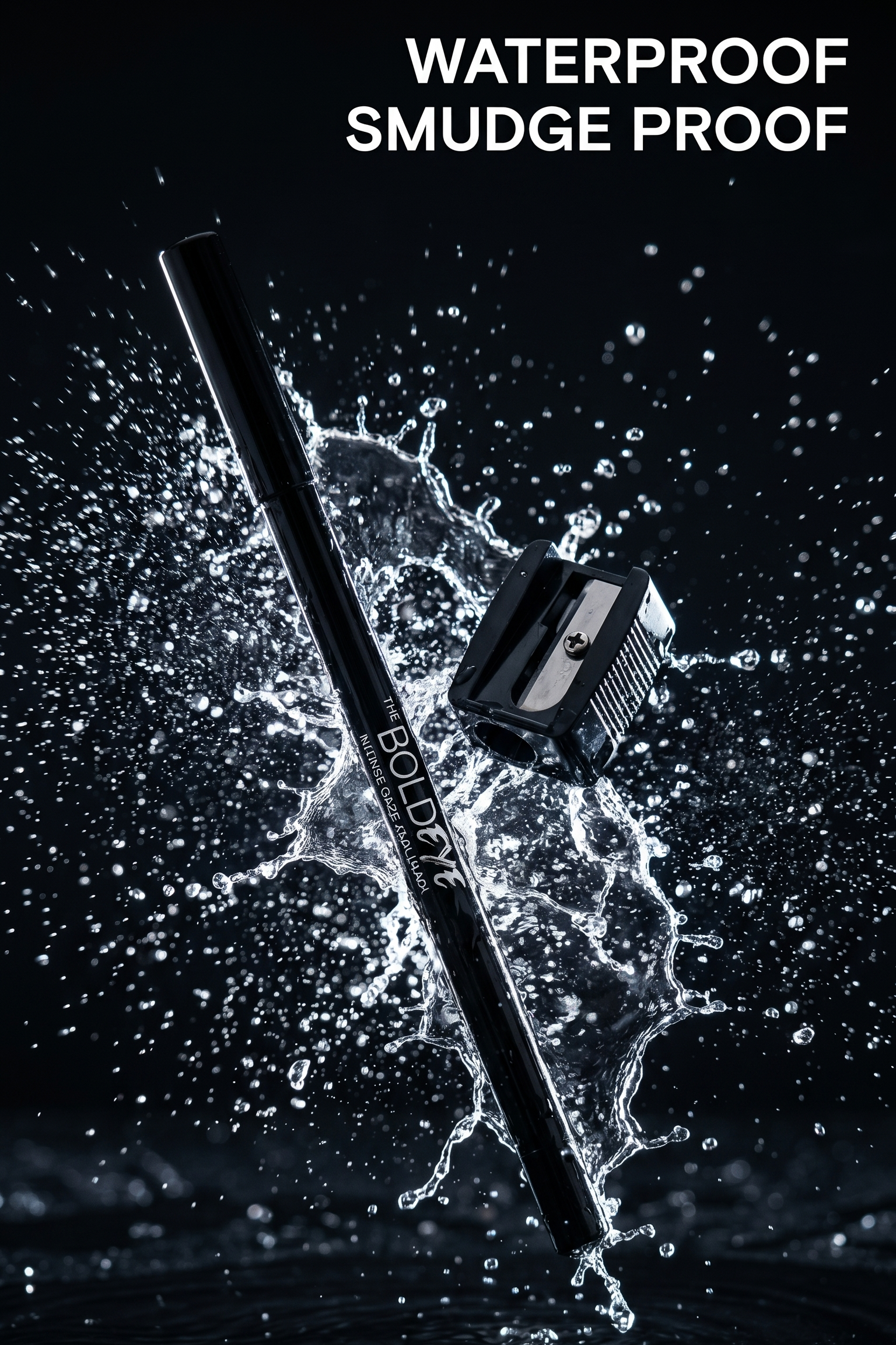 Intense Gaze Gel Kajal | Carbon black Free | Jet Black |1g