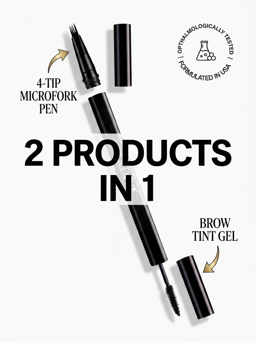 Brow Master Duo | Black | Brown