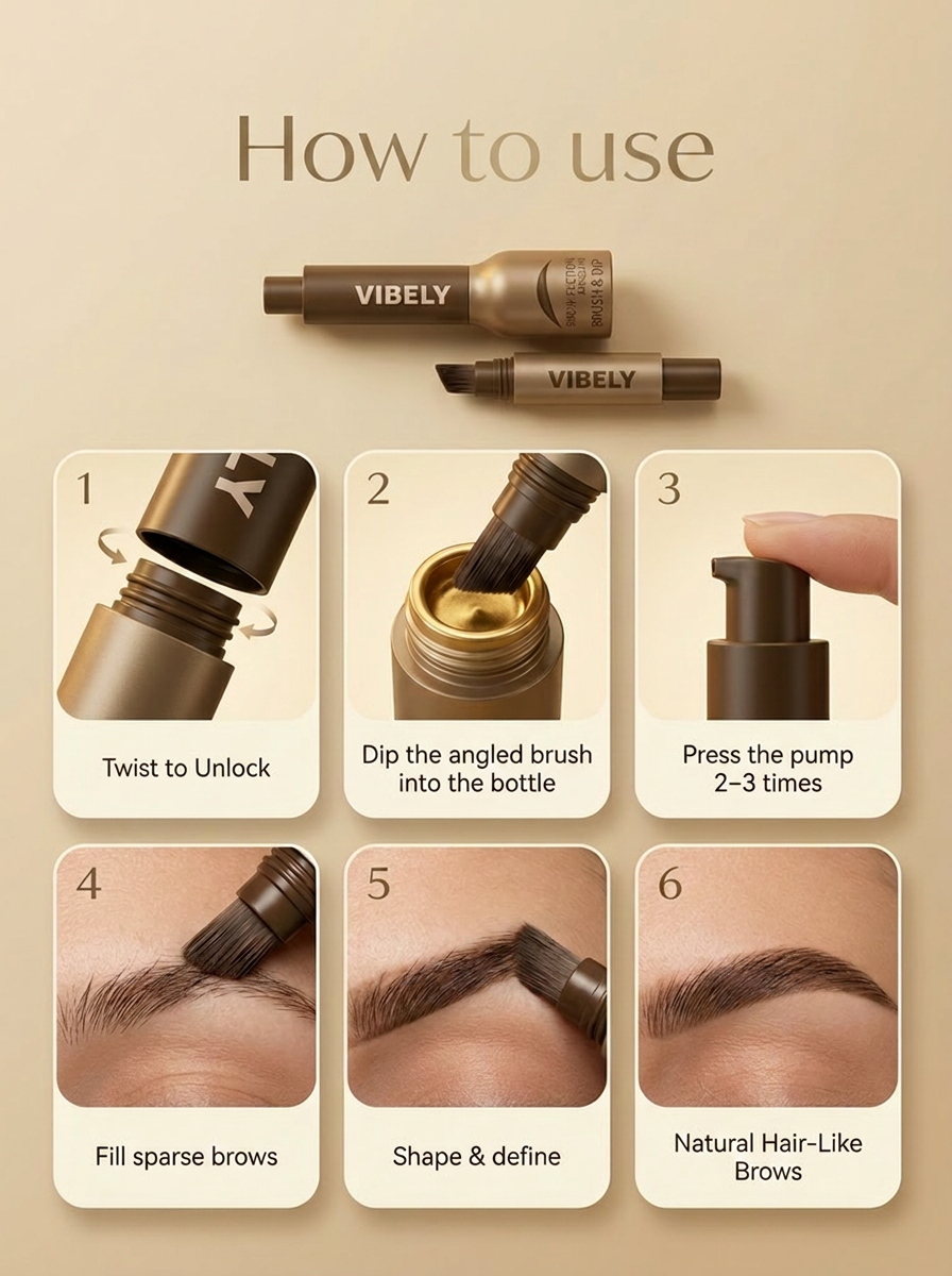 BrowFlex™ – Brush & Dip Sculpting Gel