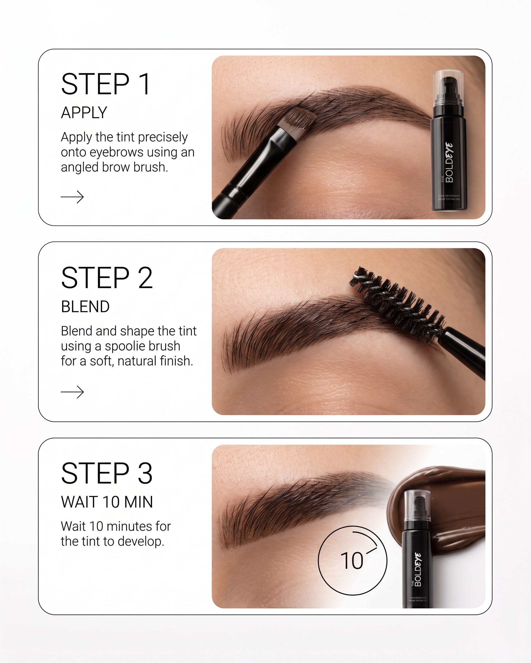Semi Permanent Brow Tinting Gel