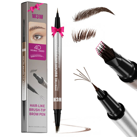 4D Multi Brush Precision Double Ended Brow Pen